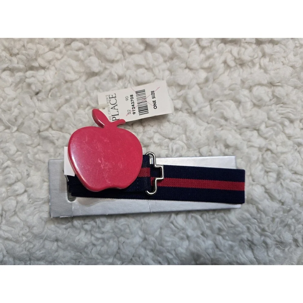 Children's Place Girls Belt Apple Stretch